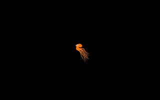 Картинка octopus, orange, figure