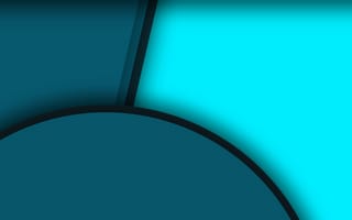 Картинка Android, голубой, круг, геометрия, текстура