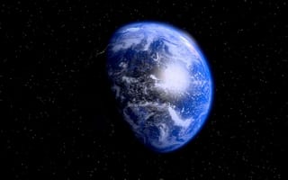 Картинка planet, sci fi, blue