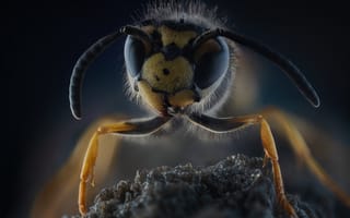 Картинка макро, насекомое, Wasp