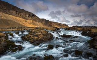 Картинка Vestur-Skaftafellssysla, Cascading River, Southern Iceland