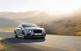 Картинка Bentley, light, свет, GT, Speed, скорость, Continental, автомобиль, Black Edition