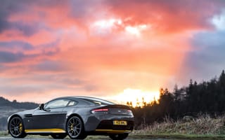 Картинка Aston Martin, car, закат, V12, машина, астон мартин, Sport-Plus Pack, Vantage S