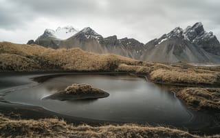 Картинка Vesturhorn, Iceland, природа