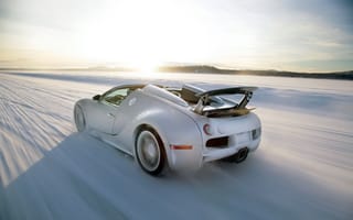Картинка Bugatti, Grand Sport, скорость, sun, свет, авто, speed, Roadster, Veyron, supercar