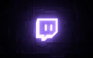 Картинка лампа, логотип, twitch, твич, neon, неон