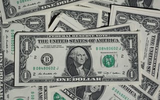 Картинка USA, США, Купюры, Доллары, Валюта, Доллар, Деньги, George Washington