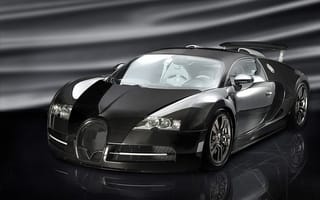 Картинка bugatti, черная