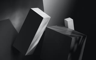 Картинка Black, White, Photo, Fakurian Design, Blocks