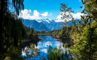 Картинка свобода, деревья, река, freedom, trees, водная гладь, простор, river