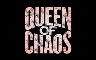 Картинка надпись, queen of chaos, королева хаоса
