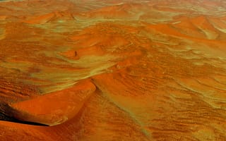Картинка песок, оранжевый, дюны, Намибия, Африка, пустыня