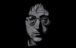 Картинка music, art, illust, john lennon