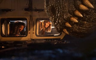 Картинка Зубы, Динозавр, ДеВанда Уайз, Лора Дерн, Laura Dern, DeWanda Wise, Jurassic World Dominion, 2022
