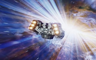 Картинка Полет, Starfield, Action role-playing video game, Ролевая видеоигра, 2023, Космический корабль, Bethesda Game Studios, Game