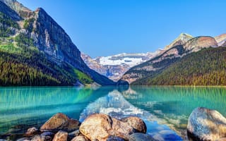 Картинка Lake Louise, Canada, Mountain, Banff Park, Victoria