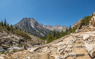 Картинка горы, камни, США, скалы, Sierra Nevada