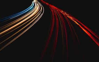 Картинка German, Cars, Autobahn, Lights, Germany, Street, Bonn, Tim Russmann