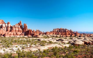 Картинка USA, США, Плато Ред-Рок, Red Rock Plateau, Canyonlands National Park, национальный парк Каньонлендс