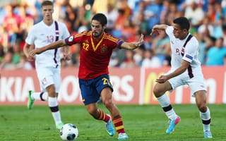 Картинка Спорт, Футбол, Малага, isco, Spain, football, Талант, Иско