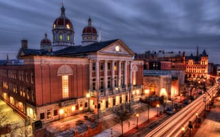 Картинка USA, США, Здание суда, Pennsylvania, Пенсильвания, Йорк