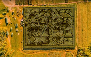 Картинка USA, США, Poconos Maze, Saylorsburg, Pennsylvania, Лабиринт Поконос, Пенсильвания, Сейлорсбург