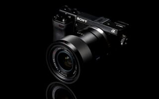 Картинка Фотоаппарат, черный, SONY, Объектив NEX-7