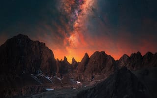 Картинка stone, land, canterbury, new zealand