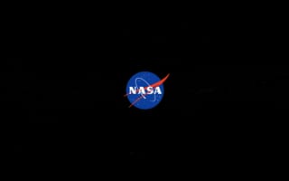 Картинка logo, nasa, black oled