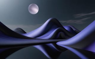 Картинка abstract, digital art, CGI, Blender, artwork, illustration, gradient, dark