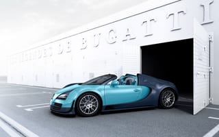 Картинка Bugatti Veyron, Vitesse, авто, бугатти, Grand Sport, supercar