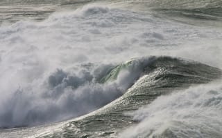 Картинка waves, ocean, Cornwall, water, England, surf, Crantock