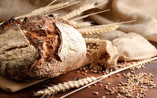 Обои хлеб, зерно, колоски, пшеница, ржаной