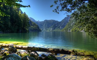 Картинка Berchtesgaden, природа, река, вода, Бавария, Германия, пейзаж