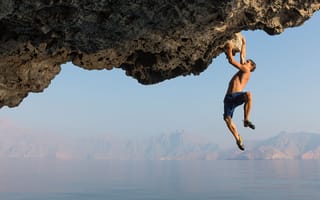 Картинка небо, пейзаж, горы, природа, высота, sport, спорт, горизонт