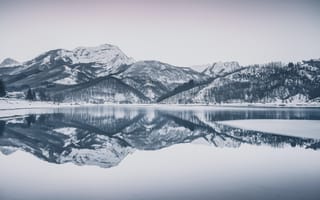 Картинка Озеро, Тоскана, Лаго-ди-Грамолаццо