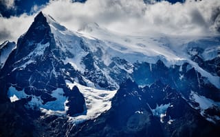 Картинка Снег, Гора, Вершина, Чили