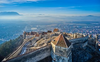 Картинка city, europe, defensive wall, destination, citadel, drone, culture