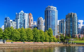 Картинка city, coast, condominium, columbia, cityscape, canadian