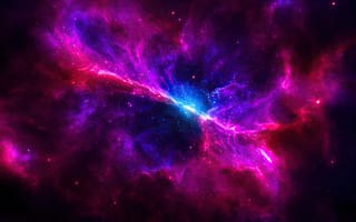 Картинка space, night, starry, realistic