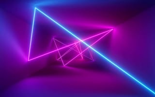Картинка линии, абстракция, неон, neon, laser, lines, лазер, abstraction
