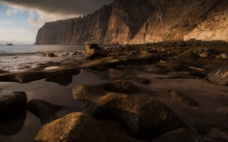 Картинка река, камни, Los Gigantes, скалы, Антон Садомов