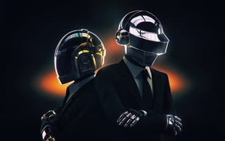 Картинка Music, Daft Punk, Electronic music duo, Dark, Daft Punk Helmet, Dark aesthetic