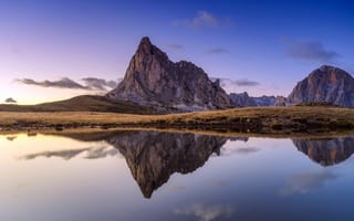 Картинка Озеро, Италия, Sunrise, Italy, Lake, Лагу-сера, Восход солнца, Lagu cera