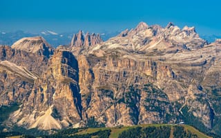 Картинка Природа, Горы, Dolomites, Скала, Италия, Альпы