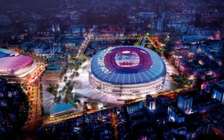Картинка World, Barcelona, Spain, FC Barcelona, Stadium, Spotify, Camp Nou