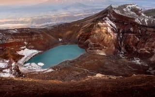 Картинка Камчатка, Надежда Демкина, вулкан Горелый
