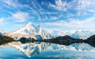 Картинка Франция, Альпы, Alps, French, Mont Blanc, Монблан, Шамони, Chamonix