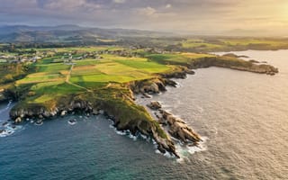 Картинка побережье, Испания, Asturias