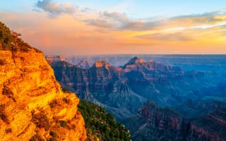 Картинка горы, скалы, Grand Canyon, США